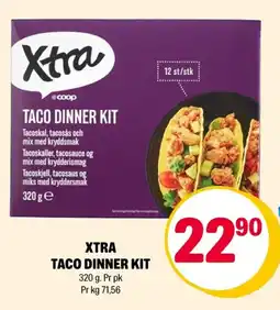 Coop Extra Xtra taco dinner kit tilbud