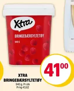 Coop Extra Xtra bringebærsyltetøy tilbud