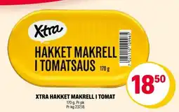 Coop Extra Xtra hakked makrell i tomat tilbud