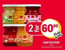 Coop Extra Coop syltetøy tilbud