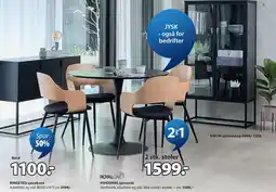 JYSK RoyalOak Hvidovre spisestol tilbud