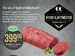 CC Mat CC-mat Ytrefilet av storfe tilbud