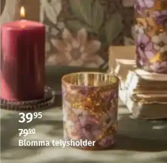 Blomma telysholder