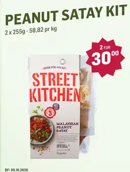 Holdbart Street Kitchen Malaysian Peanut Satay tilbud