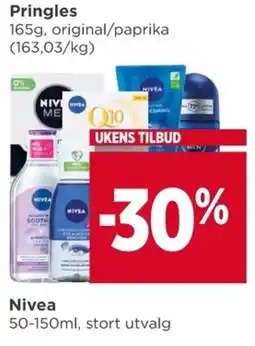 Meny Nivea tilbud