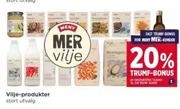 Meny Vilje-produkter tilbud
