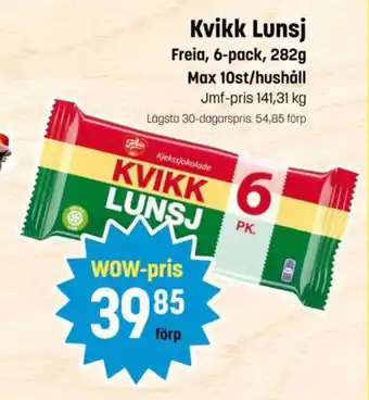 Freia Kvikklunsj