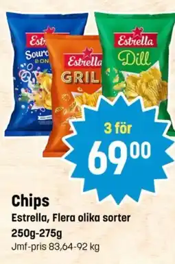 Eurocash Estrella chips tilbud