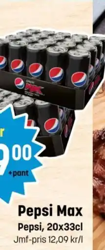Eurocash Pepsi Max tilbud