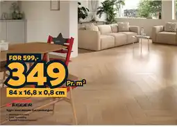 Megaflis Egger Sand Baronia Oak laminatgulv tilbud