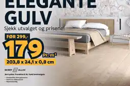 Megaflis Berry Alloc Trendline 8 XL Yumi laminatgulv tilbud