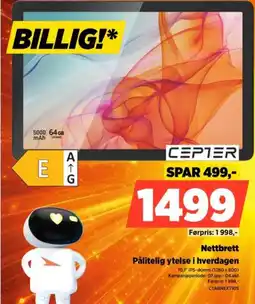 POWER Cepter Nettbrett tilbud