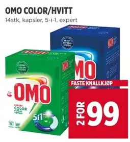 Meny Omo color/hvitt tilbud
