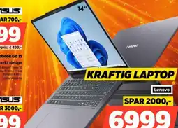 POWER Lenovo kraftig laptop tilbud