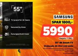 POWER Samsung 55" 4K Smart-TV tilbud