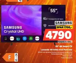 POWER Samsung 55" 4K Smart-TV tilbud