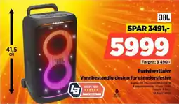 POWER Jbl partyhøyttaler tilbud