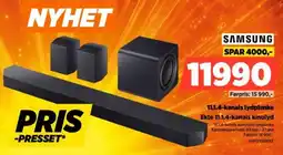 POWER Samsung 11.1.4-kanals lydplanke tilbud