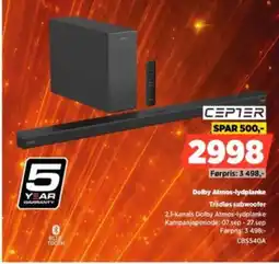 POWER Cepter Dolby Atmos-lydplanke tilbud