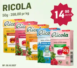 Holdbart Ricola tilbud
