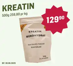 Holdbart Kreatin tilbud