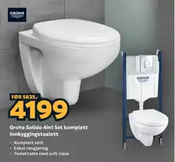 Megaflis Grohe Solido 4in1 Set tilbud