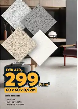 Megaflis Serie Terrazzo tilbud