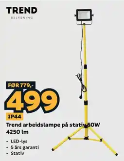 Megaflis Trend arbeidslampe på stativ tilbud