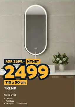 Megaflis Trend Oval tilbud