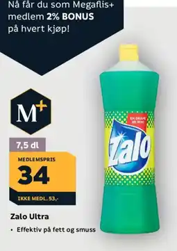 Megaflis Zalo Ultra tilbud
