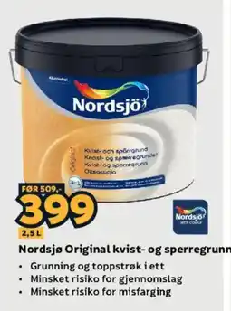 Megaflis Nordsjö Original kvist- og sperregrunn tilbud