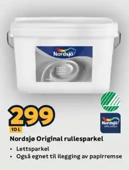 Megaflis Nordsjø Original rullesparkel tilbud