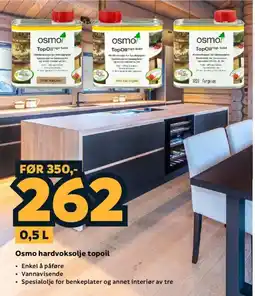 Megaflis Osmo hardvoksolje topoil tilbud