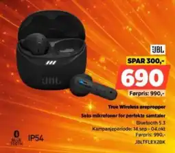 POWER JBL True Wireless ørepropper tilbud
