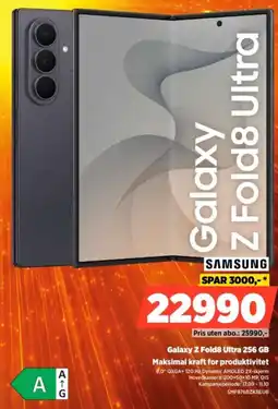 POWER Samsung Galaxy Z Fold8 Ultra 256 GB tilbud