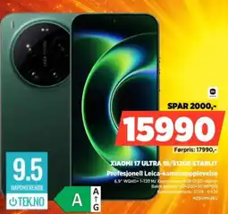 POWER Xiaomi 17 Ultra 16/512GB Starlit tilbud