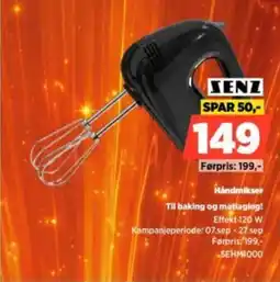 POWER Senz håndmikser tilbud