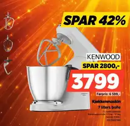 POWER Kenwood kjøkkenmaskin tilbud
