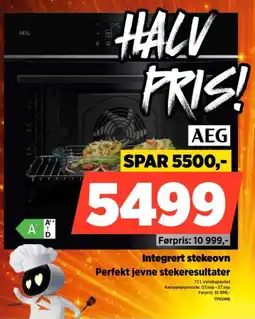 POWER Aeg integrert stekteovn tilbud
