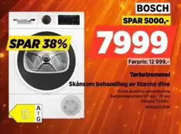 POWER Bosch Tørketrommel tilbud