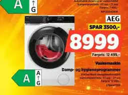 POWER AEG Vaskemaskin tilbud