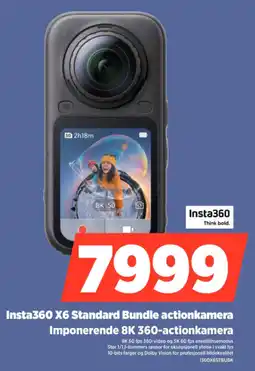 POWER Insta360 X6 Standard Bundle actionkamera tilbud