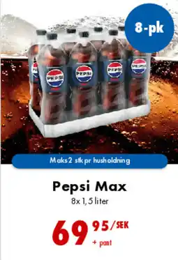 Nordby Supermarket Pepsi Max tilbud