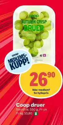 Coop Extra Coop druer tilbud