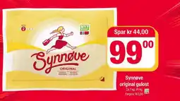 Coop Extra Synnøve original gulost tilbud