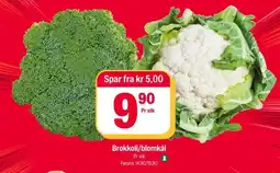 Coop Extra BROKKOLI/BLOMKÅL tilbud