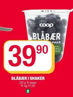 Coop Extra BLÅBÆR I SHAKER tilbud
