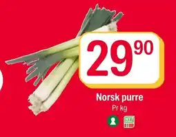Coop Extra Norsk purre tilbud