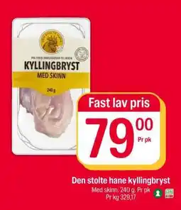 Coop Extra Den Stolte Hane kyllingbryst tilbud