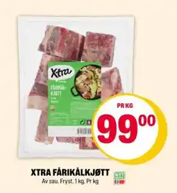 Coop Extra XTRA FÅRIKÅLKJØTT tilbud